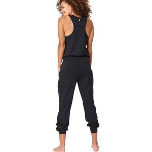 Sweaty Betty Women's Gary 27 Soft Yoga Jogger One‎ Piece Black Jumpsuit Small
